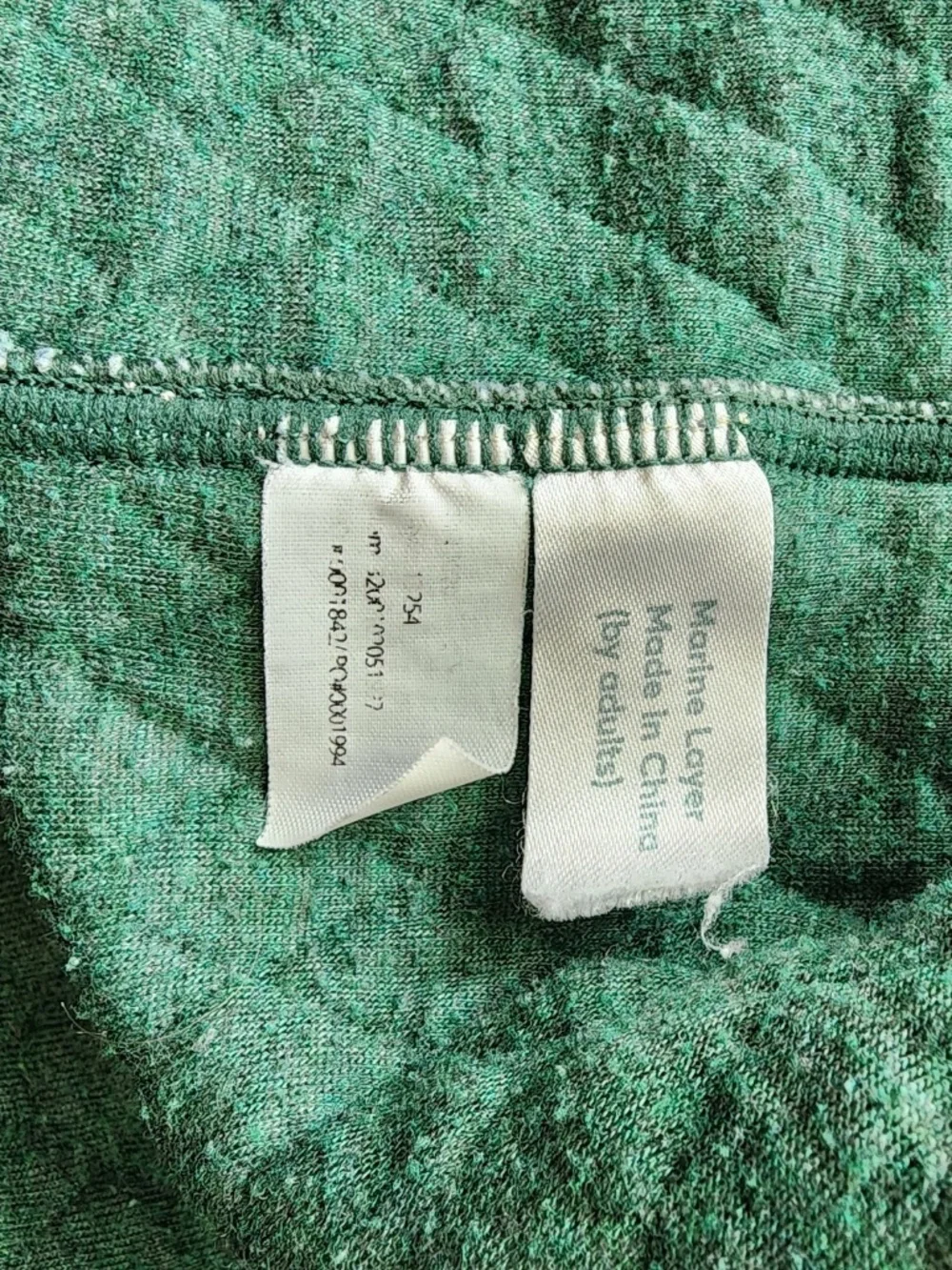 Marine Layer Mens Shirt Jacket Size Medium Blue - Green - Picture 4 of 9
